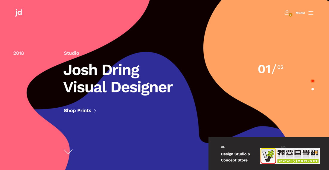 如何巧用气泡、斑点和流体元素,让网页不再单调死板?