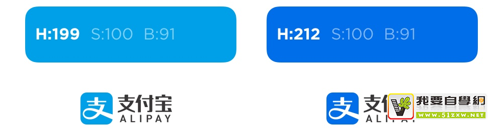 为什么支付宝要换 Logo 颜色?分析下目前 Logo 的主色趋势